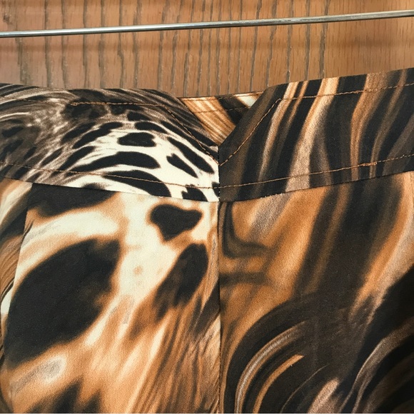 Randy Kemper Pencil Skirt Size 4, Small Animal Print, Leopard, Cheetah - Picture 7 of 16